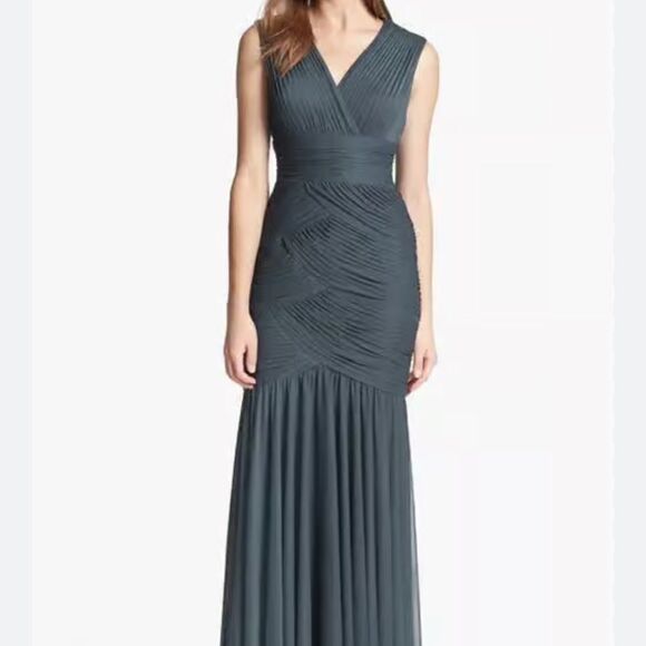 Adrianna Papell Dresses & Skirts - ADRIANNA PAPELL Shirred Mermaid Gown size 14